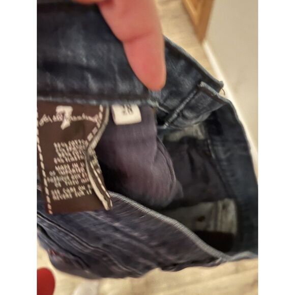 Seven For all‎ Mankind Flare Jeans Size 28 - Picture 3 of 5